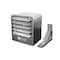 King Electric Electric Unit Heater W/ Thermostat & Mount Bracket, 1 or 3 Phase, 480V, 20kW KBS4820-3MP-T-B2 - alternate 3